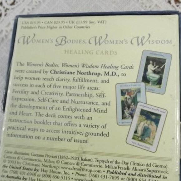 Women's Bodies Women's Wisdom Tarot Card Deck - Picture 5 of 8